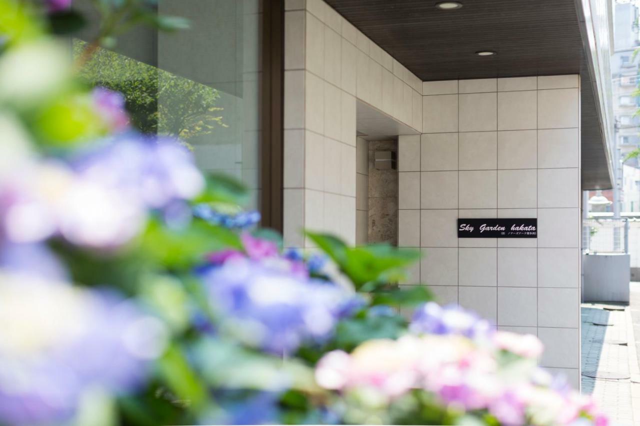 Sky Garden Hakata Aparthotel Fukuoka  Exterior foto